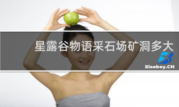 星露谷物语采石场矿洞多大