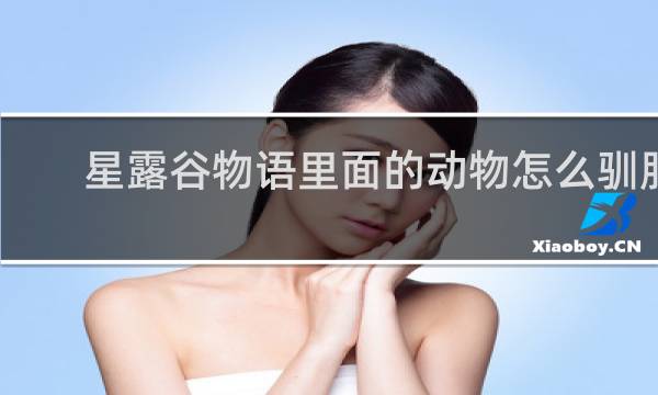 星露谷物语里面的动物怎么驯服