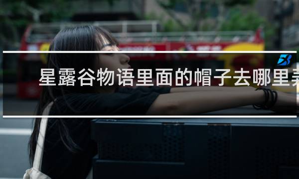 星露谷物语里面的帽子去哪里弄