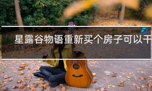 星露谷物语重新买个房子可以干啥
