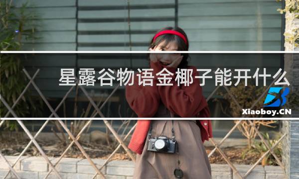 星露谷物语金椰子能开什么