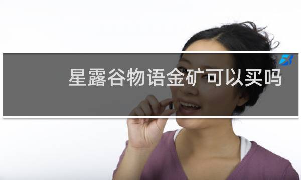 星露谷物语金矿可以买吗