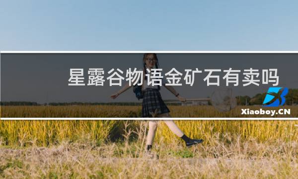 星露谷物语金矿石有卖吗