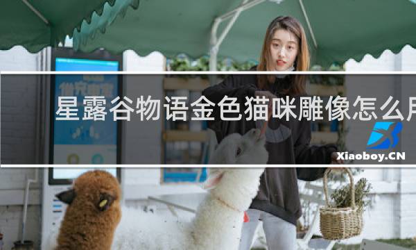 星露谷物语金色猫咪雕像怎么用