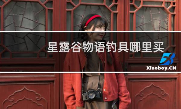 星露谷物语钓具哪里买