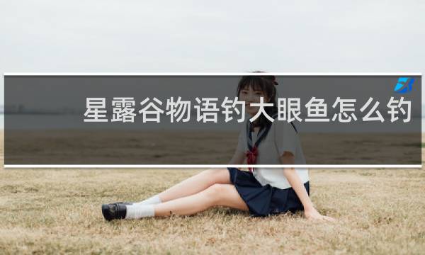 星露谷物语钓大眼鱼怎么钓