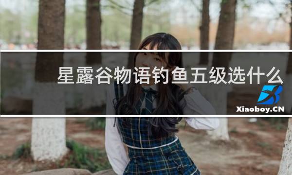 星露谷物语钓鱼五级选什么