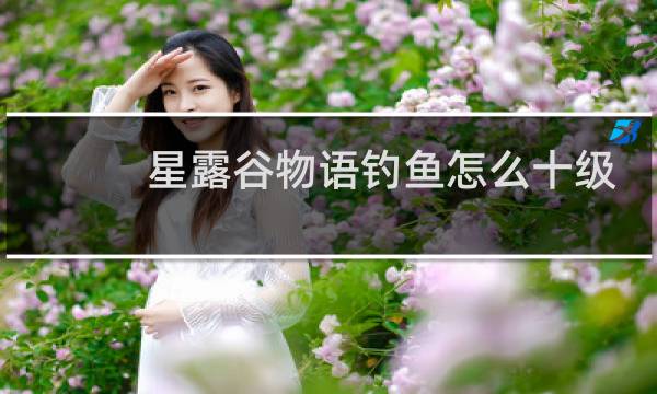 星露谷物语钓鱼怎么十级