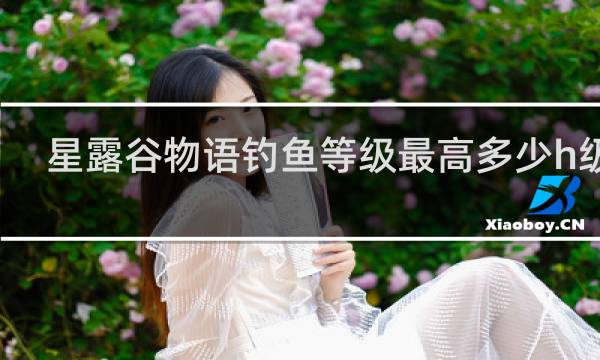 星露谷物语钓鱼等级最高多少h级别