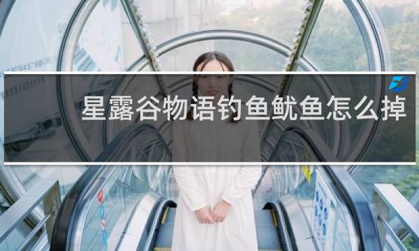 星露谷物语钓鱼鱿鱼怎么掉