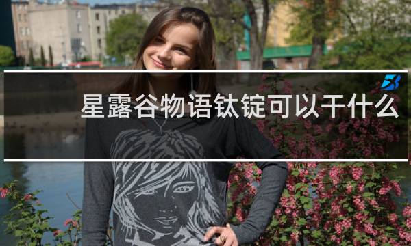 星露谷物语钛锭可以干什么