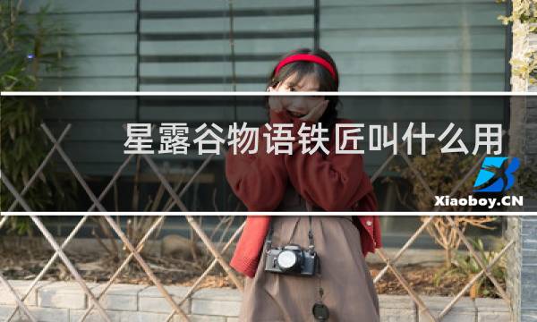 星露谷物语铁匠叫什么用