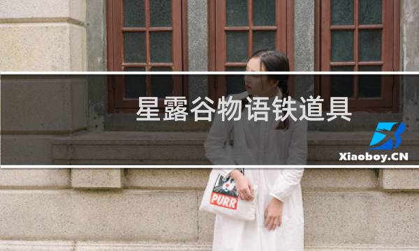 星露谷物语铁道具