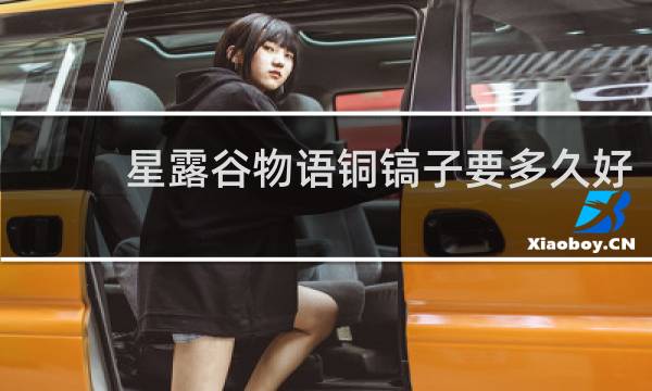 星露谷物语铜镐子要多久好