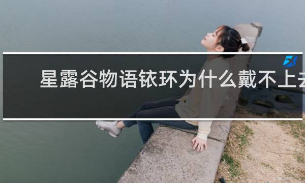 星露谷物语铱环为什么戴不上去