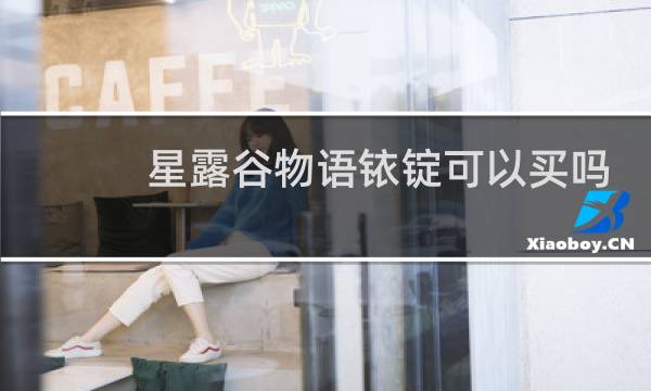 星露谷物语铱锭可以买吗