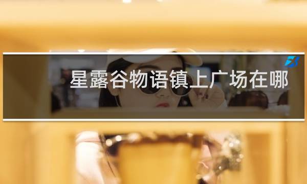 星露谷物语镇上广场在哪