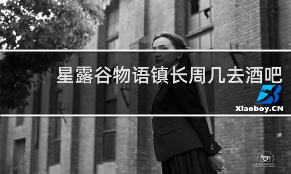 星露谷物语镇长周几去酒吧