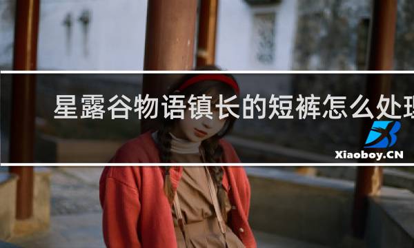 星露谷物语镇长的短裤怎么处理