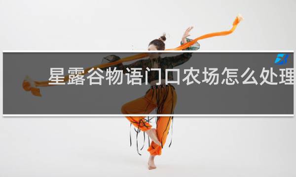 星露谷物语门口农场怎么处理