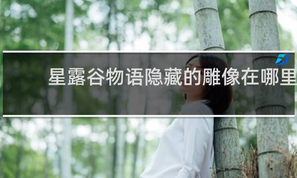 星露谷物语隐藏的雕像在哪里