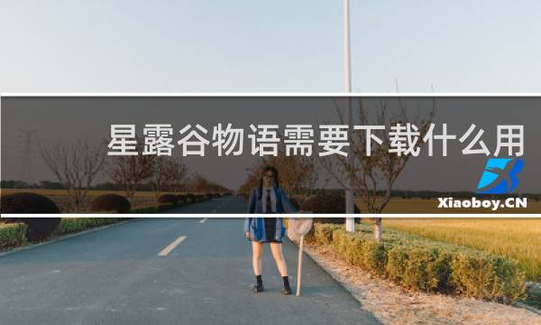 星露谷物语需要下载什么用