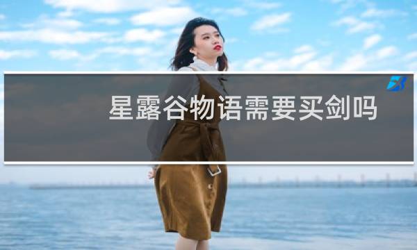 星露谷物语需要买剑吗