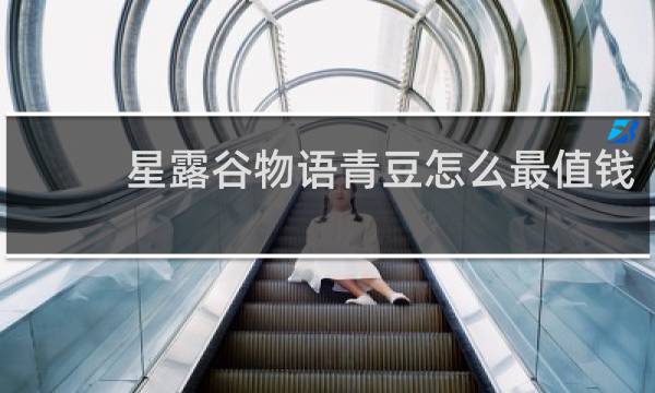 星露谷物语青豆怎么最值钱