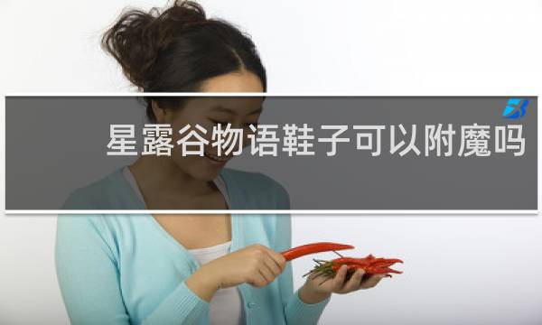 星露谷物语鞋子可以附魔吗