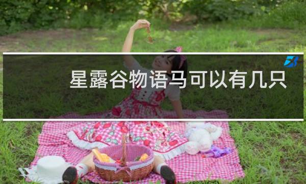 星露谷物语马可以有几只