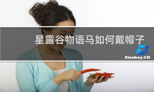 星露谷物语马如何戴帽子