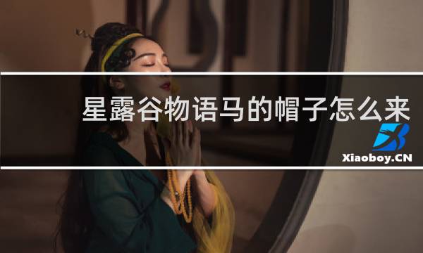 星露谷物语马的帽子怎么来