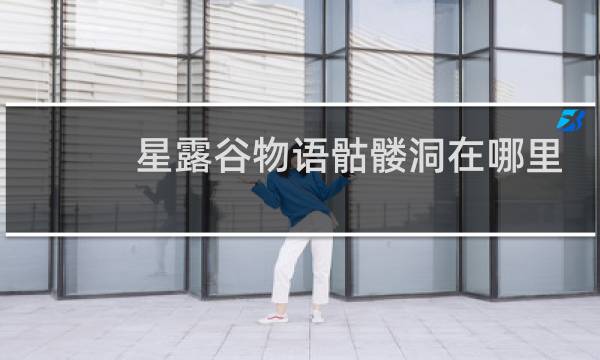 星露谷物语骷髅洞在哪里