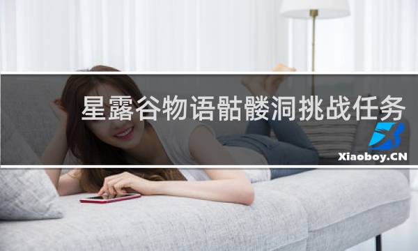 星露谷物语骷髅洞挑战任务