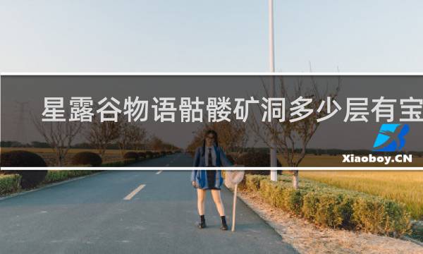 星露谷物语骷髅矿洞多少层有宝箱