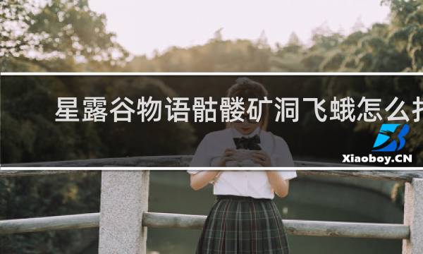 星露谷物语骷髅矿洞飞蛾怎么打