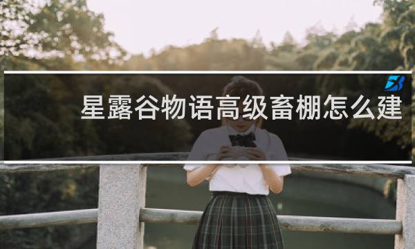 星露谷物语高级畜棚怎么建