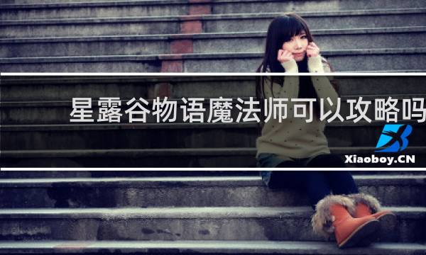 星露谷物语魔法师可以攻略吗