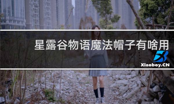 星露谷物语魔法帽子有啥用