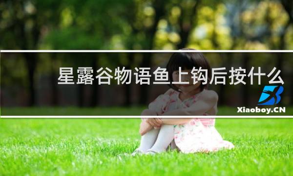 星露谷物语鱼上钩后按什么