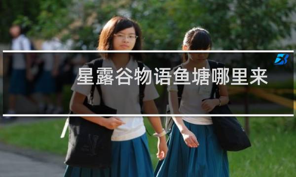 星露谷物语鱼塘哪里来