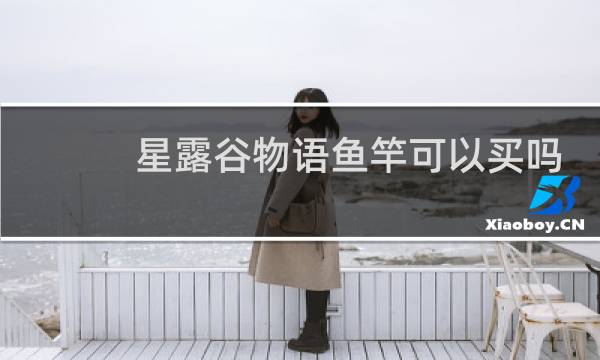星露谷物语鱼竿可以买吗