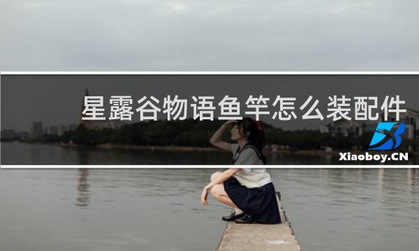 星露谷物语鱼竿怎么装配件