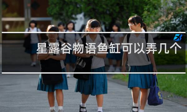 星露谷物语鱼缸可以弄几个