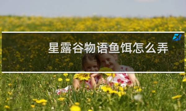 星露谷物语鱼饵怎么弄