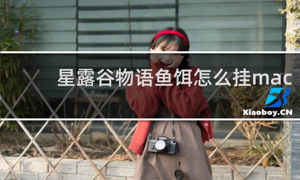 星露谷物语鱼饵怎么挂mac