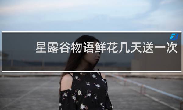 星露谷物语鲜花几天送一次