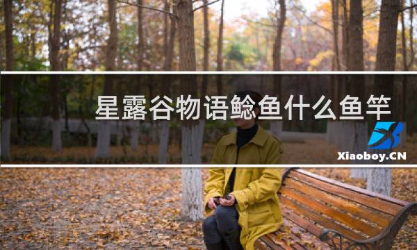 星露谷物语鲶鱼什么鱼竿