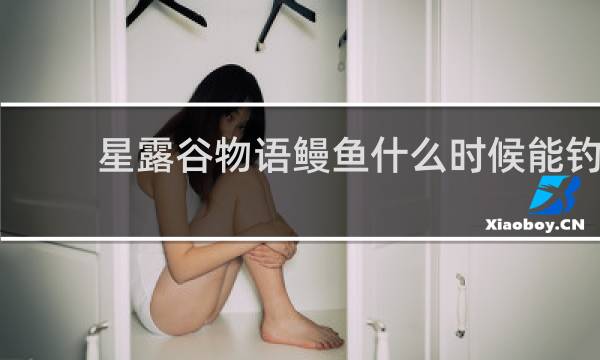 星露谷物语鳗鱼什么时候能钓