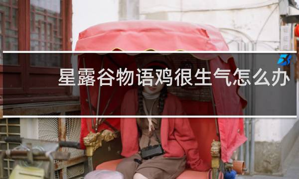 星露谷物语鸡很生气怎么办
